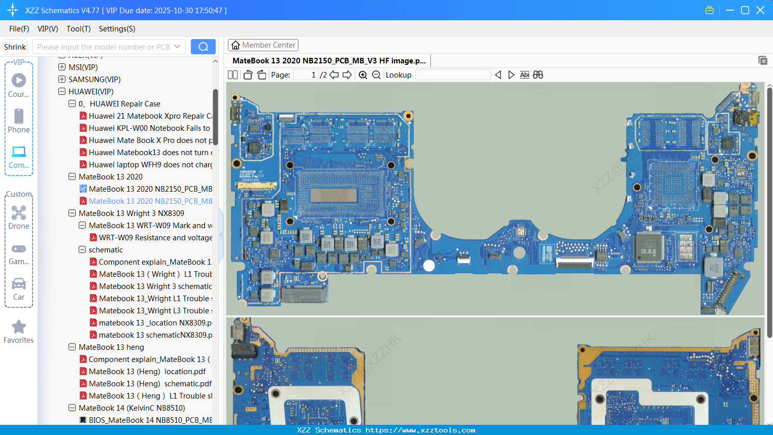 Laptop HUAWEI MateBook 13 2020 NB2150_PCB_MB_V3 HF Image